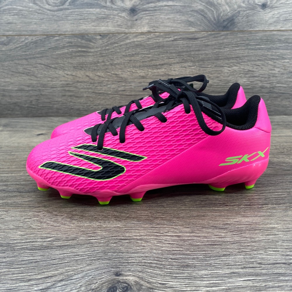 Skechers SKX Razor Soccer Cleats Youth Size 3 Pink Black PSC 252160L